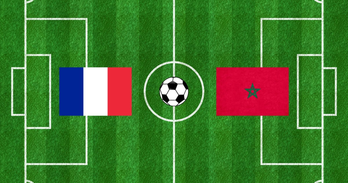 Polufinale Svjetskog prvenstva u nogometu 2022. - Francuska protiv Maroka